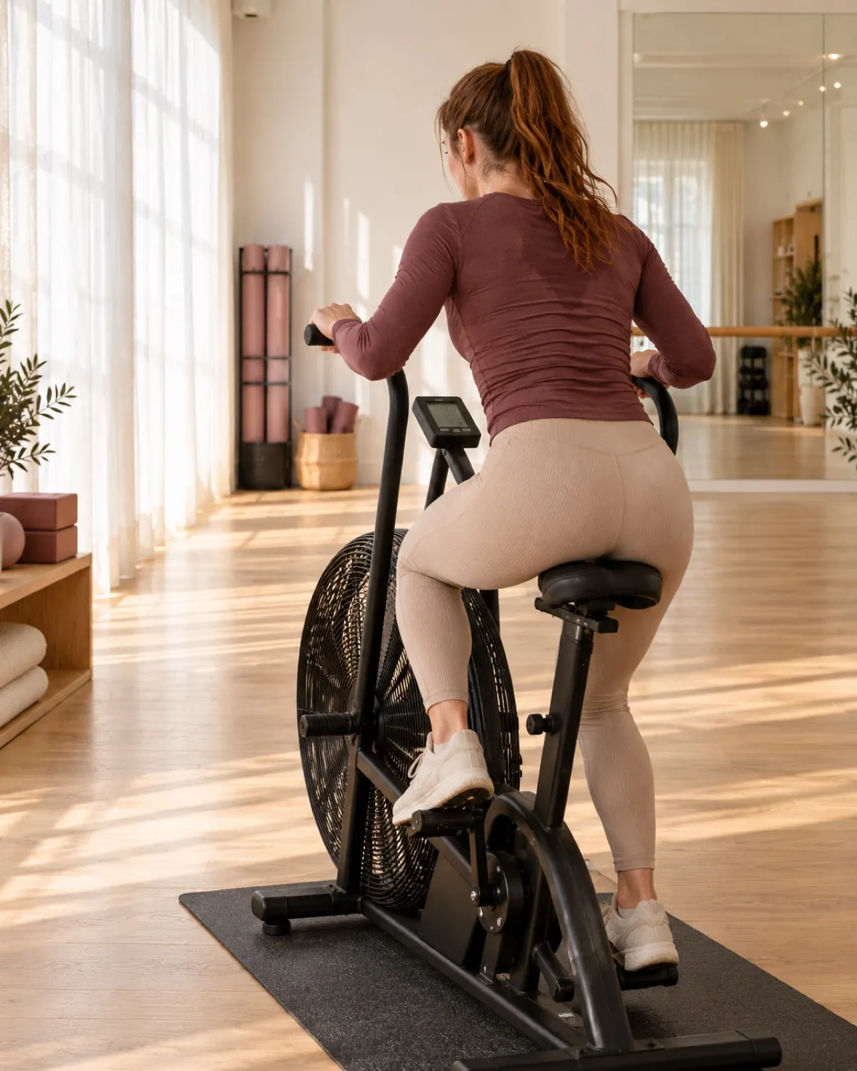 Cours de HIIT au studio